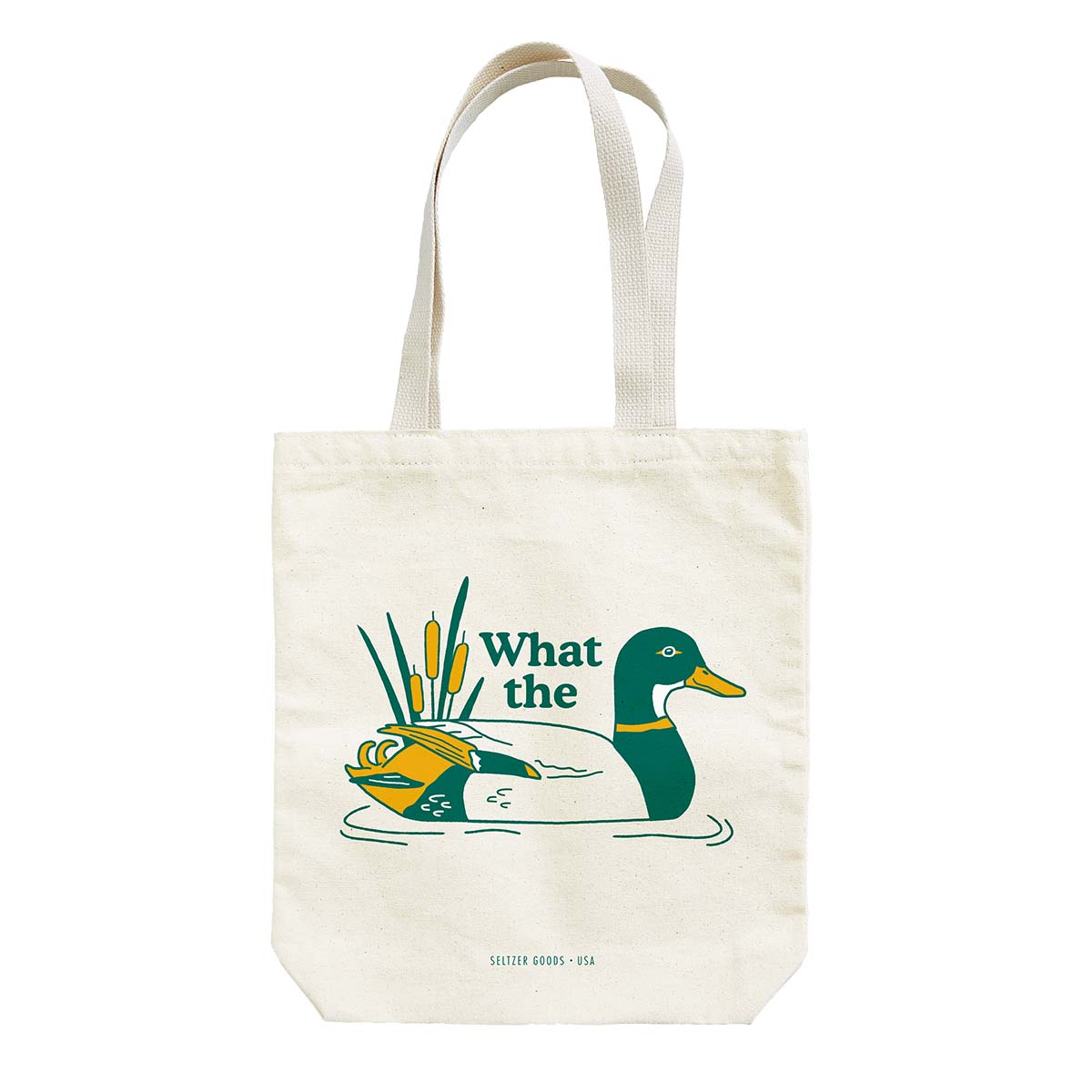 Duck tote bag on sale
